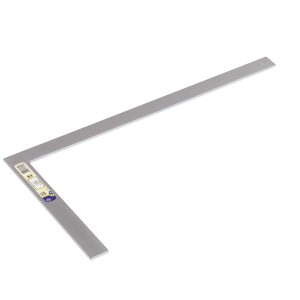 Équerre de maçon LUX 500 mm Classic en acier galvanisé pour tracer et aligner.
