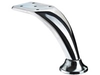 Hettich Möbelfuss Bresta 50 x 140 x 95 mm verchromt