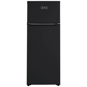 Frigorifero con congelatore SPC GK3581-1 nero, capacità 206 litri.
