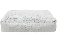 Trixie Hunde- und Katzen-Kissen Harvey Eckig 80 cm x 60 cm Weiss-Schwarz