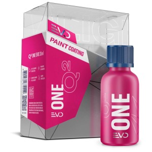 Gyeon Q² One EVO 30 ml revêtement céramique pour l'entretien auto : flacon et emballage.