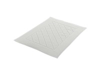 Kleine Wolke Frottiervorleger Bridge Baumwolle Weiss 50 x 70 cm