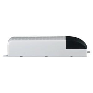 Transformateur Paulmann Mipro, 105W, pour systèmes de spots encastrables, gris.