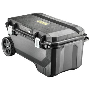 Mobile Technocraft Maurer-Werkzeugkiste Sion, 29-teilig, mit Rädern und Teleskopgriff.