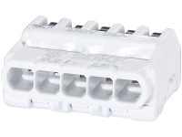 OBI Hebelklemme 5-polig Ø 0,2 - 2,5 mm / 10 Stk. OBI Hebelklemme 5-polig Ø 0,2 - 2,5 mm / 10 Stk.