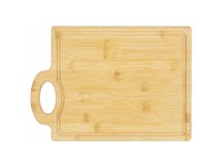 Wenko Schneidebrett Berni L Bambus Braun 35 x 25 cm