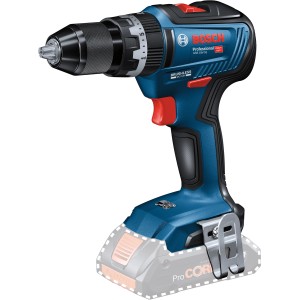 Avvitatore a percussione a batteria Bosch Professional GSB 18V-55 Solo, blu/nero.