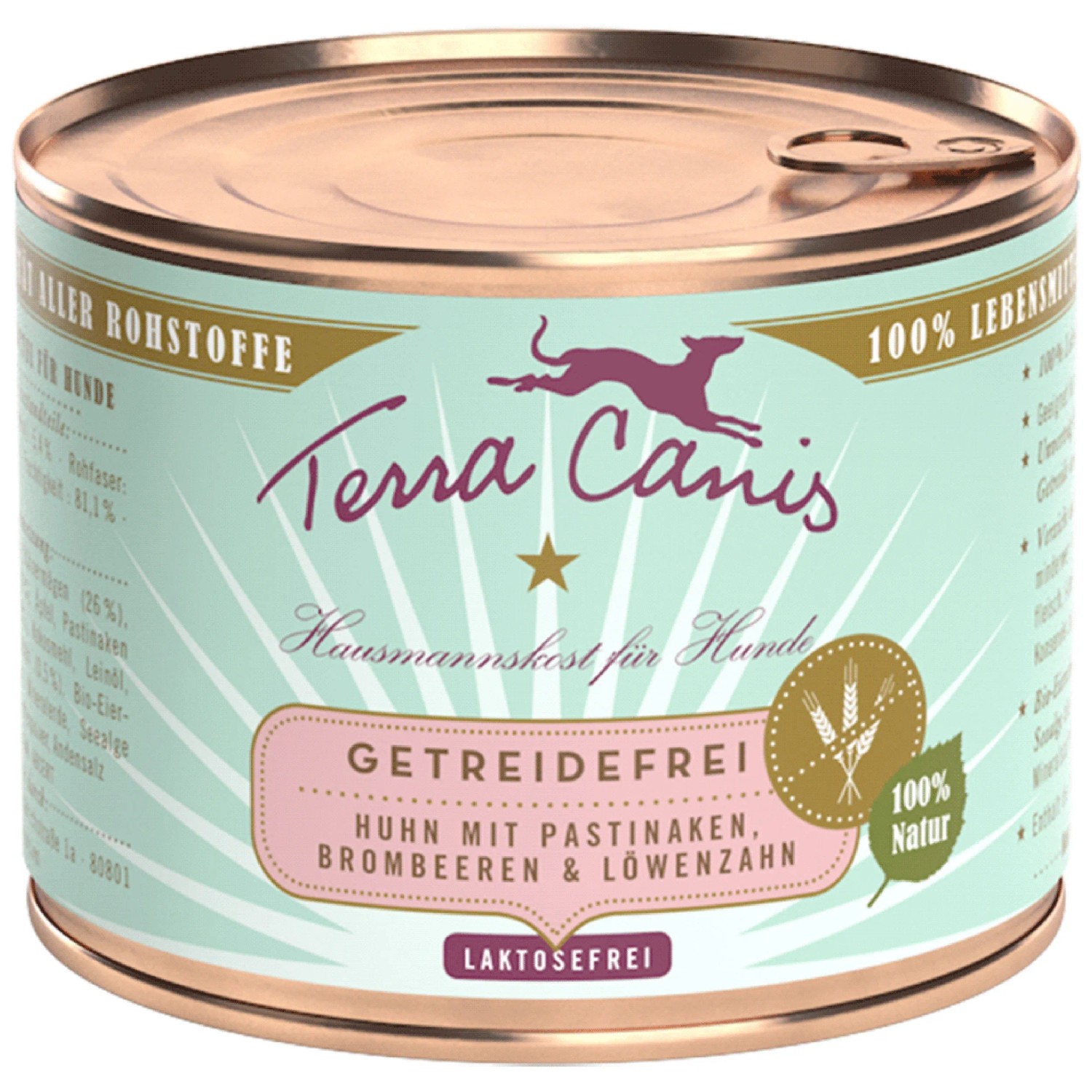 Terra Canis Hunde-Nassfutter Getreidefrei Huhn 200 g