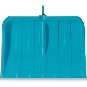 Gardena combisystem pala da neve ES 50 cm, in plastica turchese con bordo argentato.