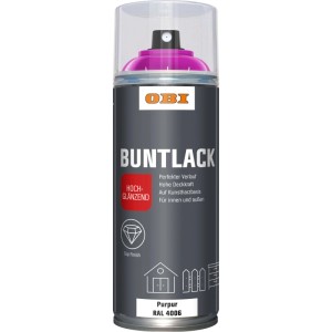 OBI Smalto Spray, RAL 4006 Purpure, lucido, bomboletta da 400ml.