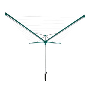 Séchoir rotatif ouvert Leifheit Linomatic 600 deluxe avec 60 m de fil.