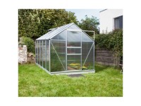 Gewächshaus Planet 6200 Silber (HxBxT) 124 x 195 x 321 cm