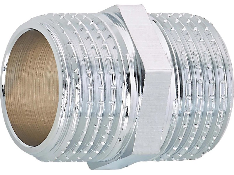 Filet rapporté laiton filetage extérieur 1 po. MEGA (Par 10) | Leroy Merlin