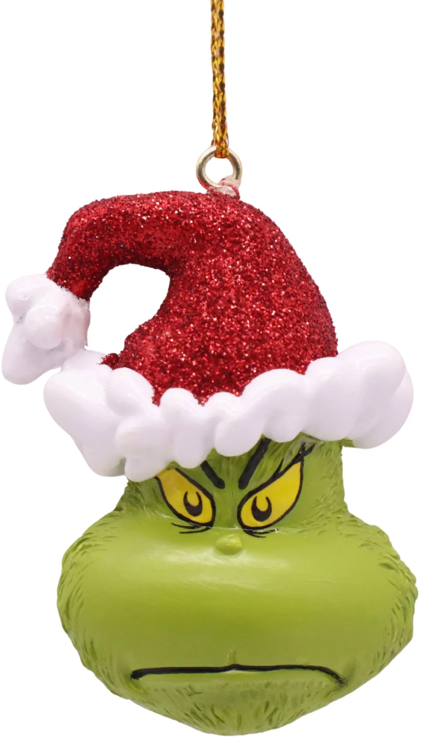 Dr. Seuss Weihnachtsbaumschmuck The Grinch Kopf Kunstharz Multicolor 6,3 cm kaufen bei OBI