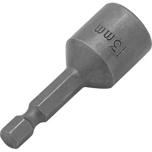 Inserto per chiave a bussola LUX Classic 13 mm per viti a testa esagonale, magnetico.
