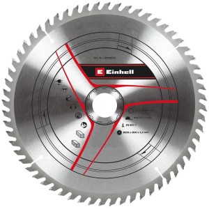 Lama per sega circolare Einhell 250 mm, 60 denti per seghe stazionarie. Accessorio per tagli precisi nel legno.