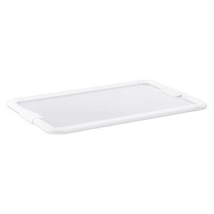 Coperchio trasparente per OBI Allzweckbox Santos M, L, XL, XXL per proteggere dalla polvere e per impilare facilmente.