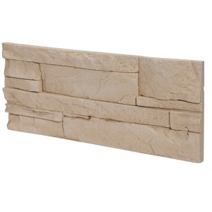 Rivestimento Stegu Creta 1 Beige: Pannello decorativo effetto pietra per interni.