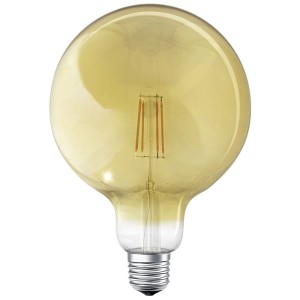 Ledvance Smart+ Bluetooth LED Globe Filament E27, bianco caldo, 55W. Lampadina smart dimmerabile.