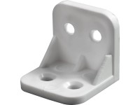 Hettich Kunststoff-Winkel 30 mm x 30 mm x 30 mm Weiss 1 Stk.
