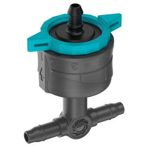 Gardena Gocciolatore di fine linea regolabile 1-8 l/h, autocompensante, 5 pezzi per Micro-Drip-System