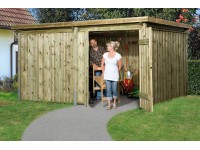 Weka Lagerhaus 607 Variante 4 ohne Trennwand Weka Lagerhaus 607 Variante 4 ohne Trennwand