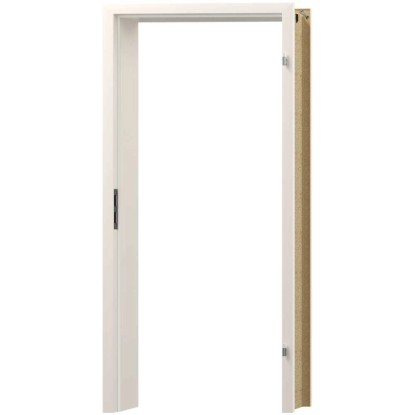 Zarge CPL DIN Rechts Weiss Seidenmatt (HxBxT) 202 x 85 x 8 cm