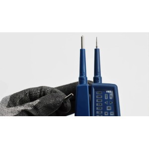 Testeur de tension Pancontrol PAN MV-1000A avec affichage LED et pointes de test.