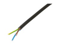 TDLR-Kabel H03VV-F Schwarz 3 x 0,75 mm² Länge 5 m TDLR-Kabel H03VV-F Schwarz 3 x 0,75 mm² Länge 5 m