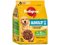 Pedigree® Hunde-Trockenfutter Adult Geflügel und Gemüse 3'000 g