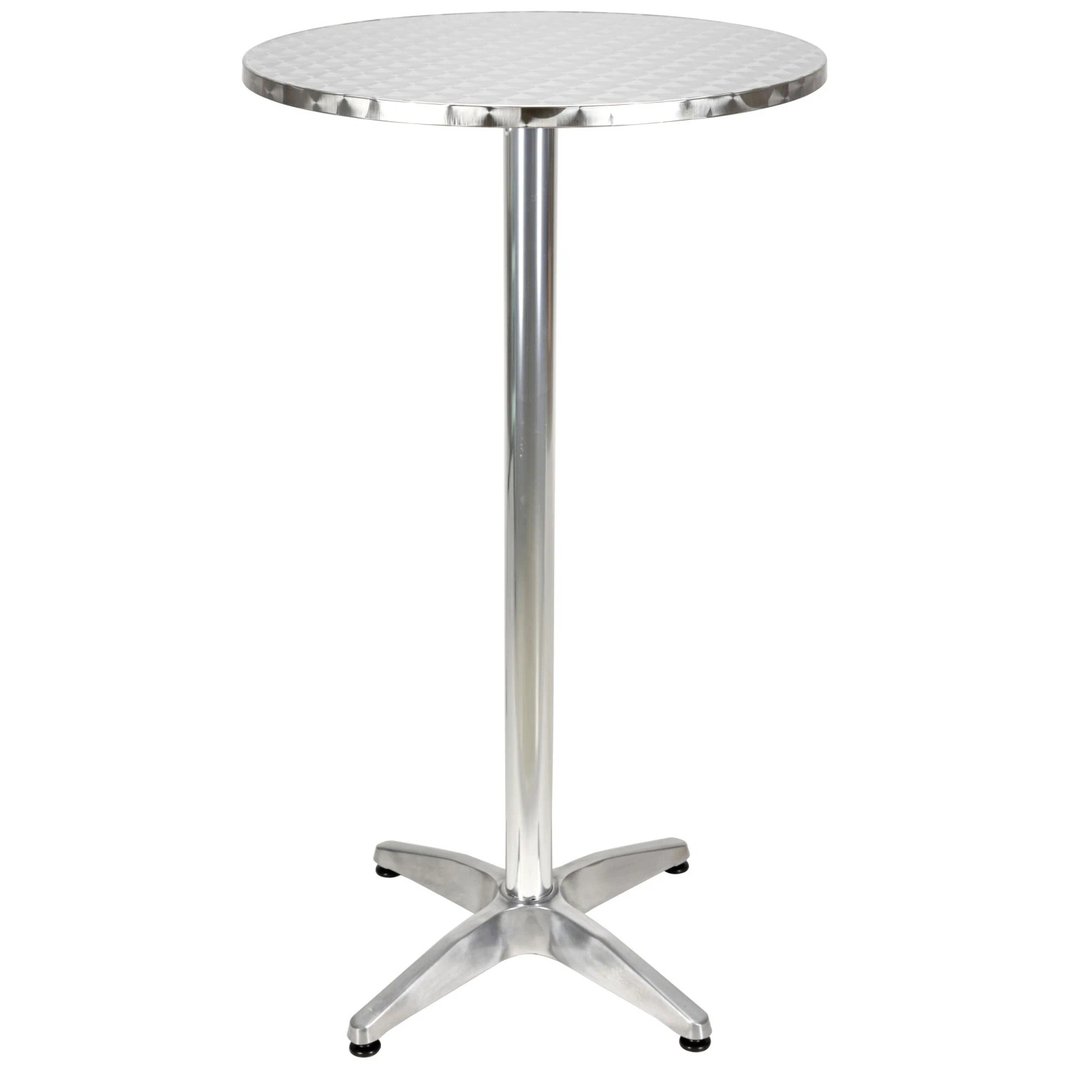 Nouvel Bartisch klappbar Aluminium Silber (HxBxT) 112 x 60 x 60 cm kaufen bei OBI