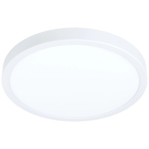 Plafonnier LED Eglo Fueva 6 blanc et rond avec fonction CCT, Ø 28 cm.