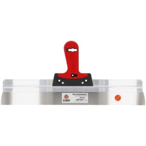 Schwan Profi-Fassadenspachtel, spatule de façade pro avec lame de 500 mm et manche rouge.