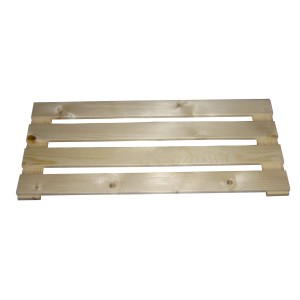 Étagère flexible neutre (80x40 cm) en bois certifié FSC® pour systèmes d'étagères.