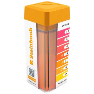 Kit de test Steinbach pour pH et oxygène actif (O2) avec échelle de couleur pour le nettoyage de piscine.