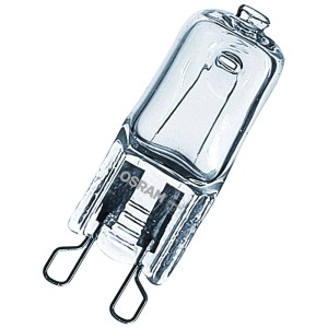 Lampe halogène Osram Oven Pin G9, 40W pour four.