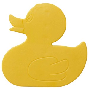Gelbe Diaqua Badewanneneinlage in Entenform, 11,5x11,5 cm, 5er-Set für mehr Sicherheit in der Badewanne.