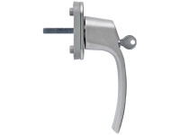 Fenstergriff Alu abschliessbar Chrom