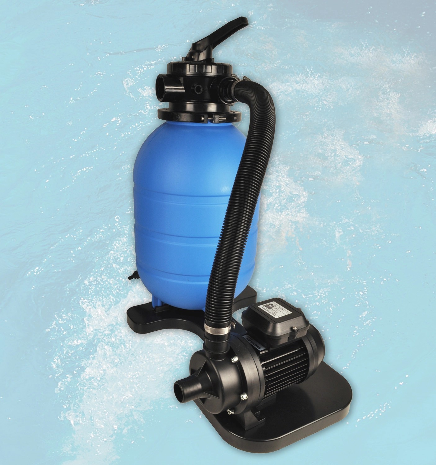 Weka Sandfilteranlage Medi für Pool 593 A / 593 B / 4 m³ Pumpenleistung