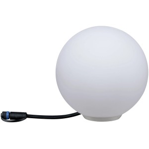 Lampada Paulmann Plug & Shine Globe, Ø 20cm, RGBW, IP65. Luce decorativa da esterno con cambio colore.