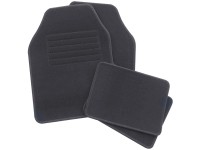 Fussmatten-Set Florida Uni Schwarz