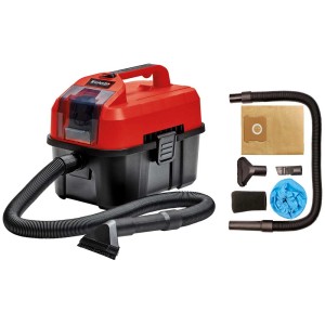 Einhell TE-VC 18/10 Li aspirateur eau et poussière sans fil avec accessoires et batterie.