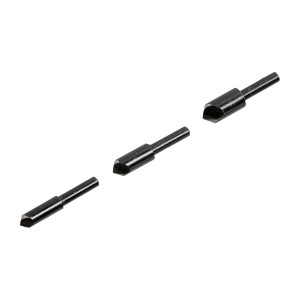 Jeu de fraises à noyer LUX, 3 pièces pour le bois : fraises à noyer de 8, 10, 12 mm avec queue cylindrique.