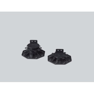 Supporto per terrazza OBI Small Foot, 3,5 - 6,5 cm, per l'installazione di listoni per decking.