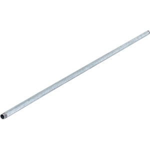 Tube fileté galvanisé, 26,4 mm (R 3/4) x 1500 mm, pour installations de tuyaux intérieures et extérieures.