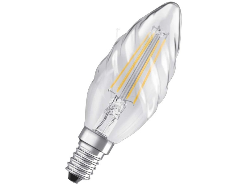 E14 ampoule bougie LED filament 4 W 470 lm 2 700 K