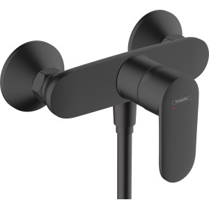 Miscelatore doccia esterno Hansgrohe Vernis Blend, nero opaco.