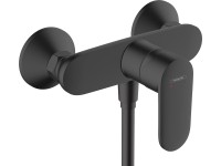 Hansgrohe Einhebel-Brausemischer Vernis Blend Aufputz Schwarz matt