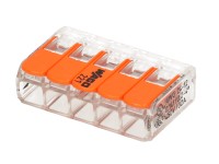 Wago Klemme 5-polig Rot Wago Klemme 5-polig Rot