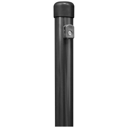 Alberts Zaunpfosten Anthrazit Pfosten-Ø 34 mm / Länge 1'500 mm